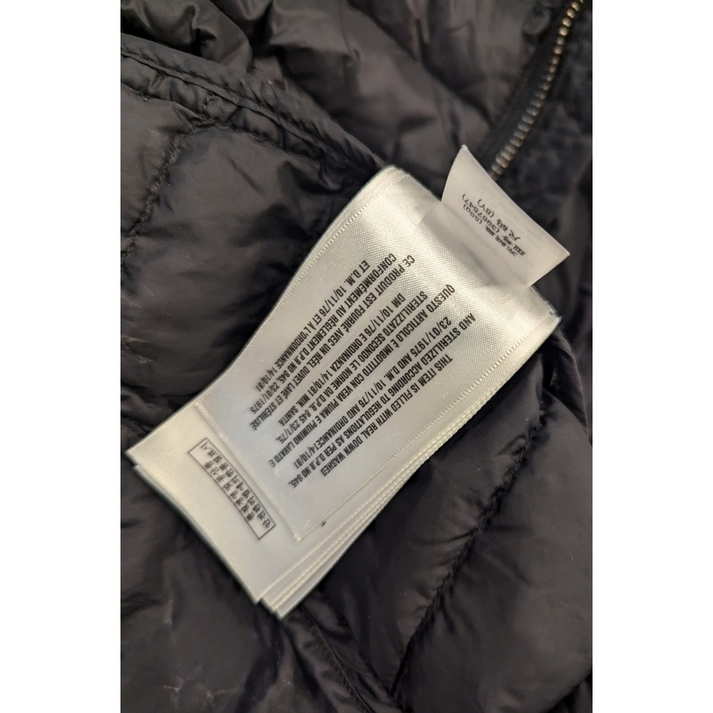 Burberry Children Black Quilted Puffy Duck Down Jacket Size 8 - Picture 13 of 15
